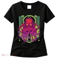 Cool Cybernetic Robot Octopus Squid Women's T-Shirt thumb 0