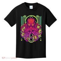 Cool Cybernetic Robot Octopus Squid Kids T-Shirt thumb 0