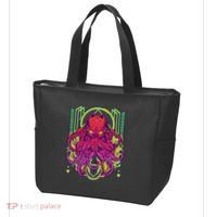 Cool Cybernetic Robot Octopus Squid Tote Bag thumb 3