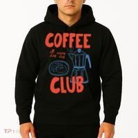 Coffee Club Retro Coffee Graphic For Coffee Lover  Hoodie thumb 2