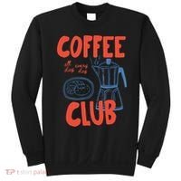 Coffee Club Retro Coffee Graphic For Coffee Lover  Sweatshirt thumb 0