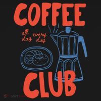 Coffee Club Retro Coffee Graphic For Coffee Lover  Sweatshirt thumb 3