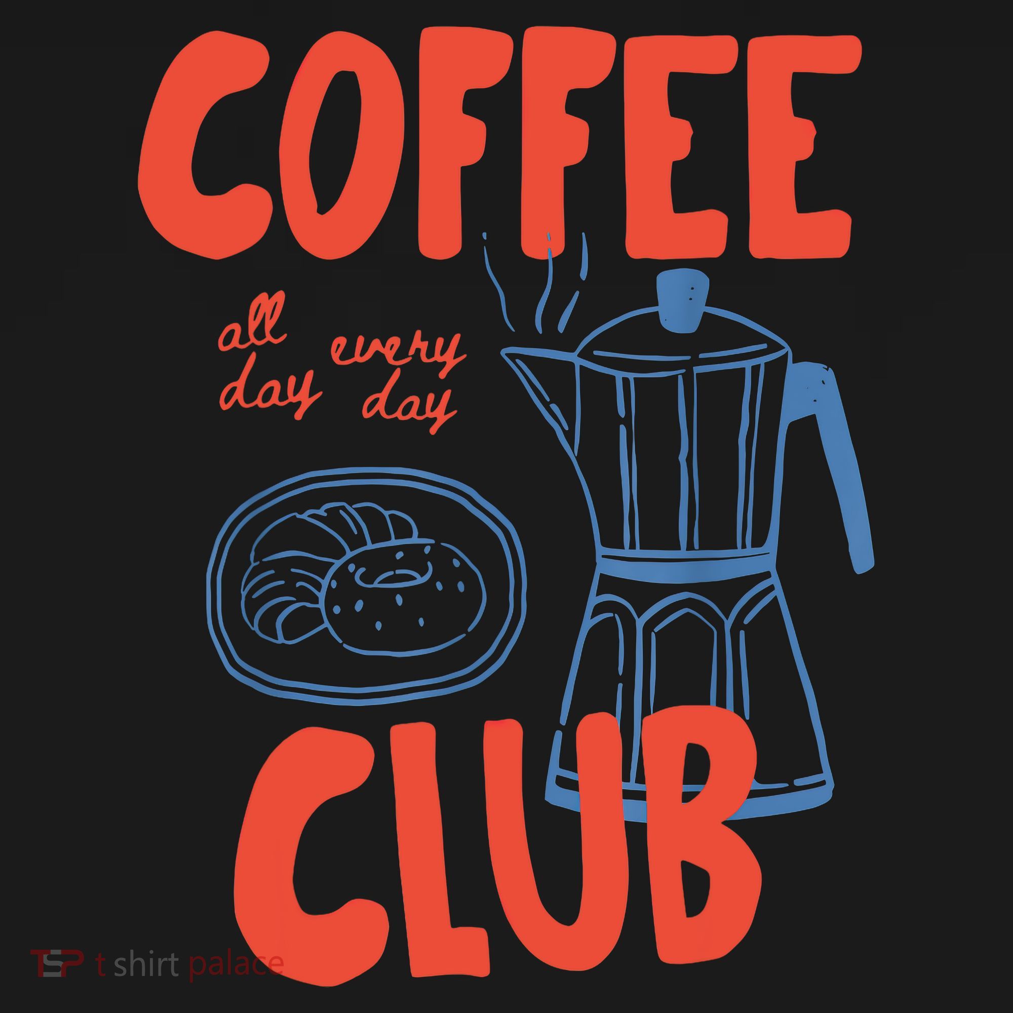 Coffee Club Retro Coffee Graphic For Coffee Lover  Women's Tank Top