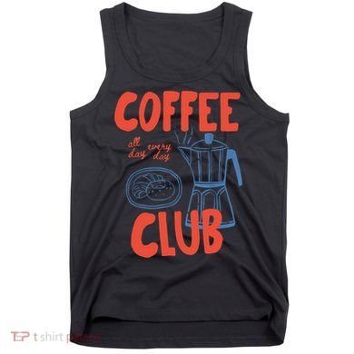 Coffee Club Retro Coffee Graphic For Coffee Lover  Tank Top