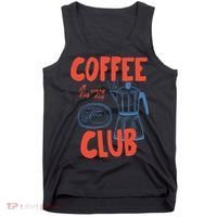 Coffee Club Retro Coffee Graphic For Coffee Lover  Tank Top thumb 0