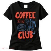 Coffee Club Retro Coffee Graphic For Coffee Lover  Women's T-Shirt thumb 0