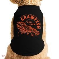 Crawfish Crew Retro Louisiana Cajun Seafood Gift Doggie Tank thumb 0