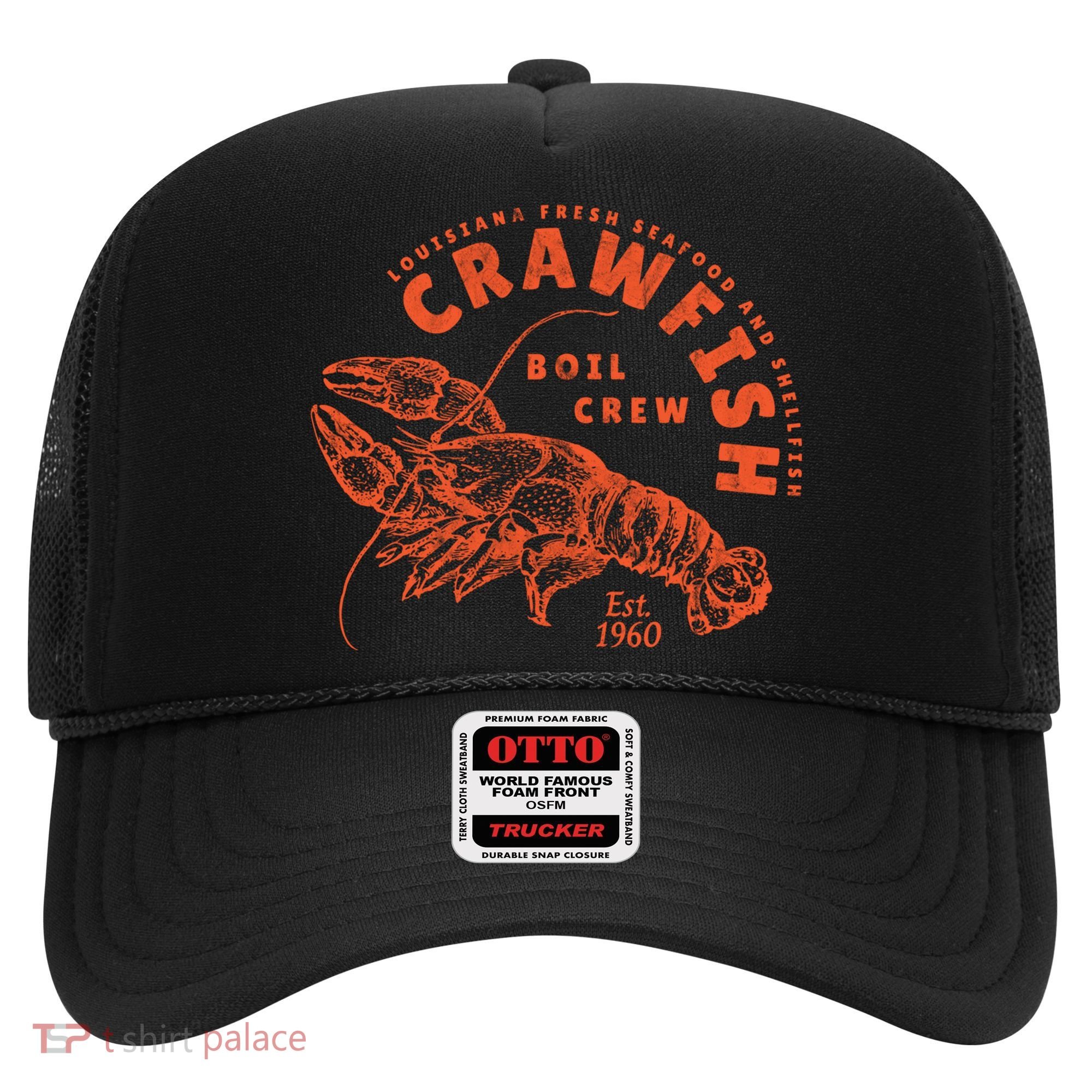 Crawfish Crew Retro Louisiana Cajun Seafood Gift Hat
