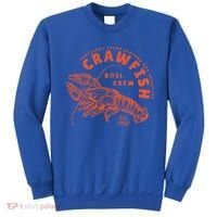 Crawfish Crew Retro Louisiana Cajun Seafood Gift Sweatshirt thumb 0