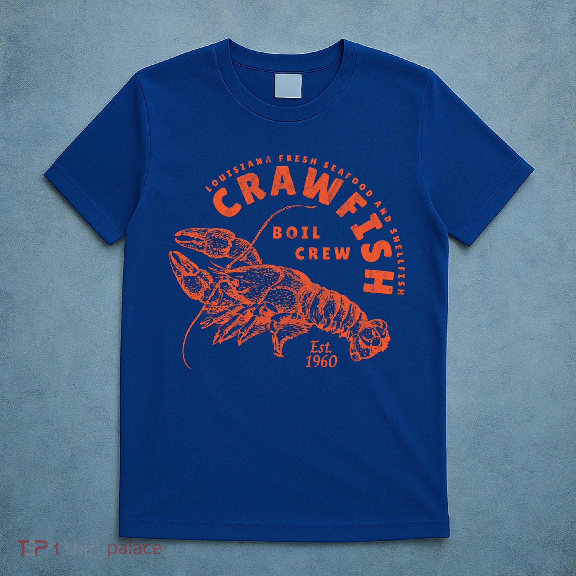 Crawfish Crew Retro Louisiana Cajun Seafood Gift T-Shirt