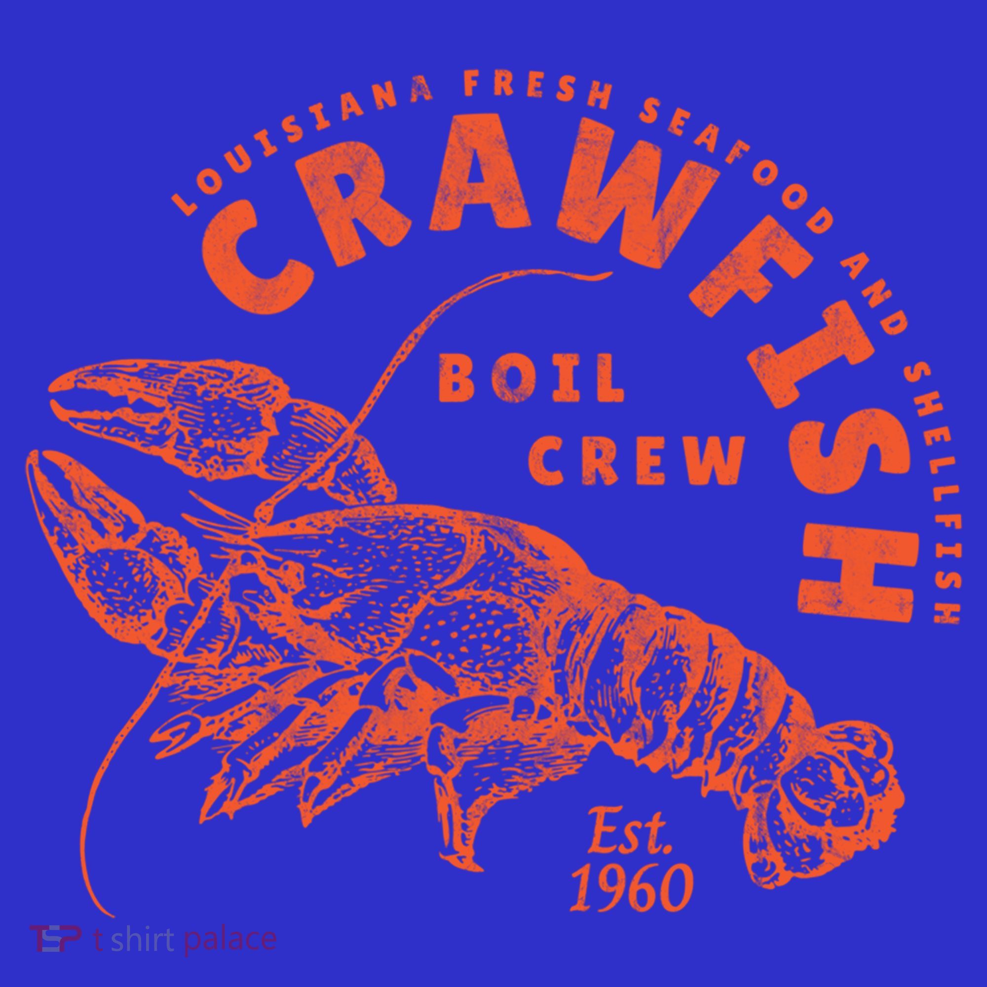 Crawfish Crew Retro Louisiana Cajun Seafood Gift Mousepad