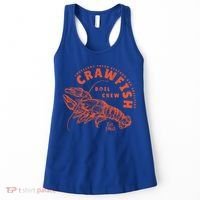 Crawfish Crew Retro Louisiana Cajun Seafood Gift Women's Tank Top thumb 0