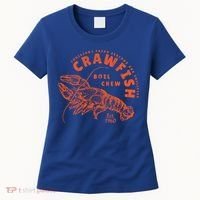 Crawfish Crew Retro Louisiana Cajun Seafood Gift Women's T-Shirt thumb 0