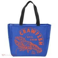 Crawfish Crew Retro Louisiana Cajun Seafood Gift Tote Bag thumb 0