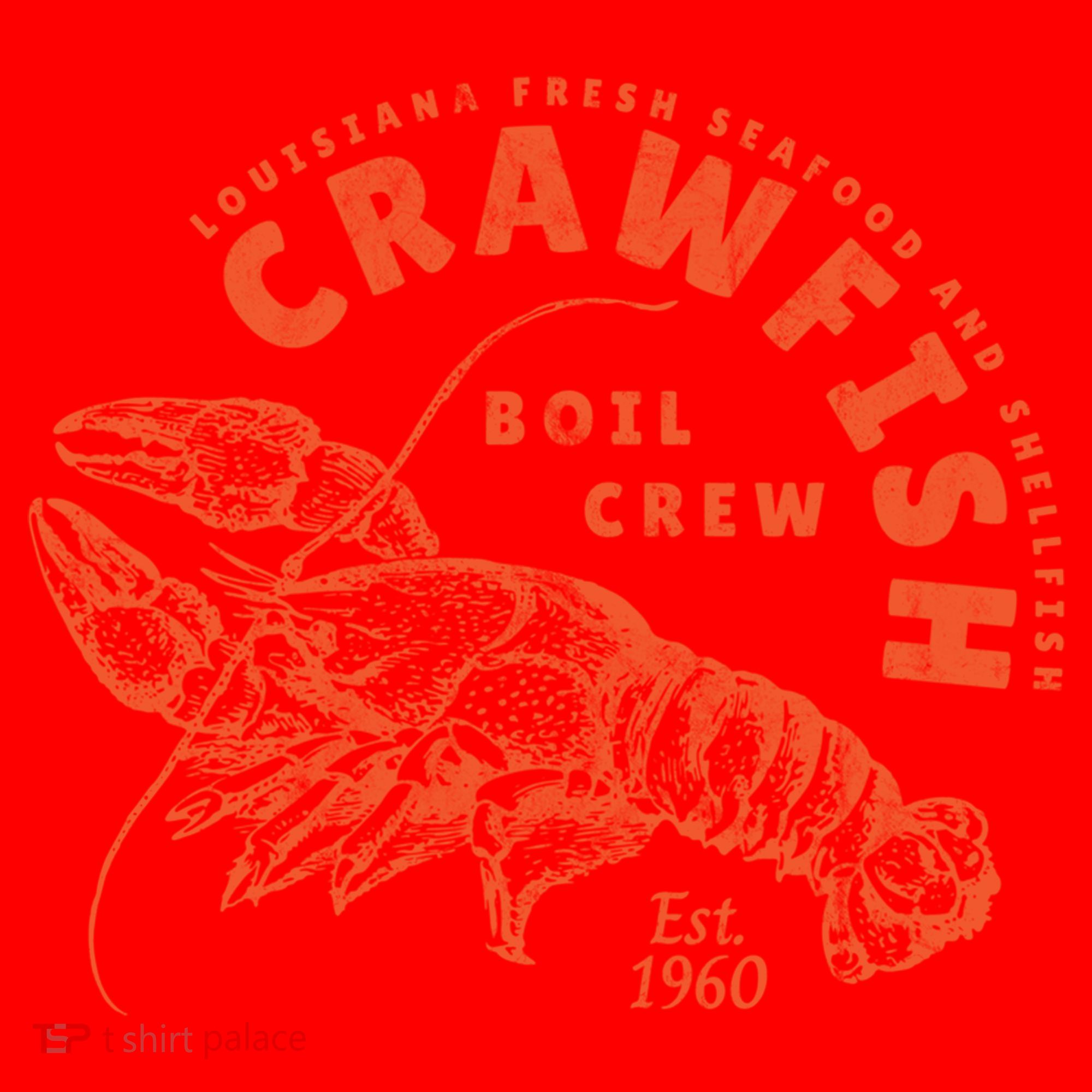 Crawfish Crew Retro Louisiana Cajun Seafood Gift Santa Hat