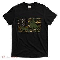 Camo Cowboy Roping Cowboy American Flag Roping T-Shirt thumb 0