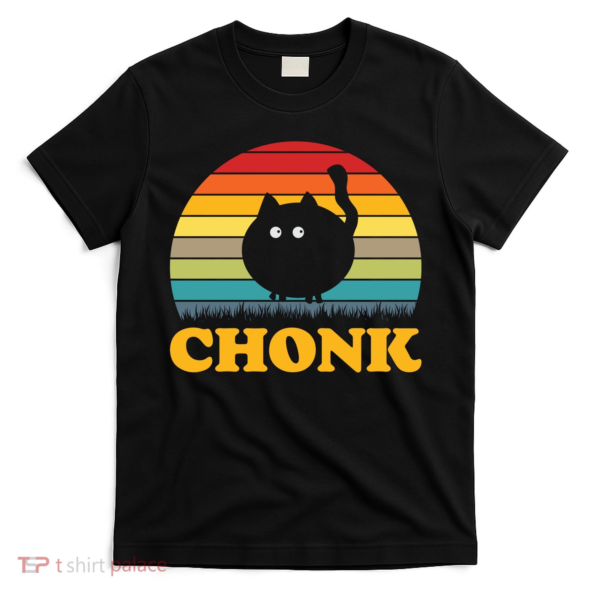 Chonk Cat Retro Vintage T-Shirt