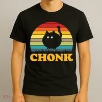 Chonk Cat Retro Vintage T-Shirt thumb 3