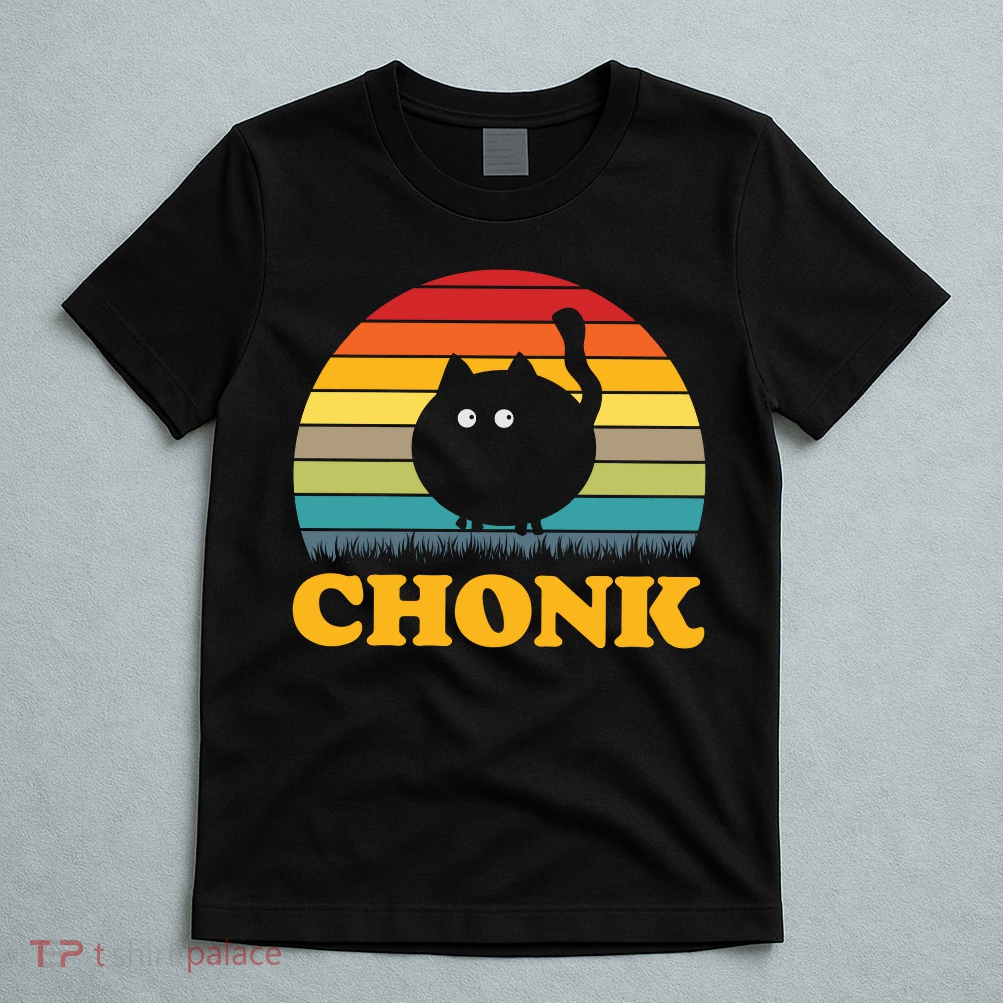 Chonk Cat Retro Vintage T-Shirt