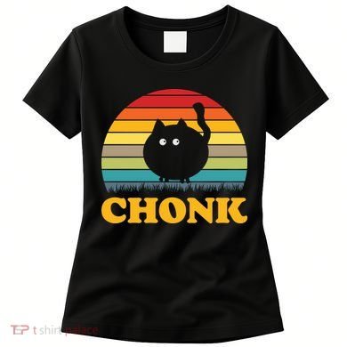 Chonk Cat Retro Vintage Women's T-Shirt