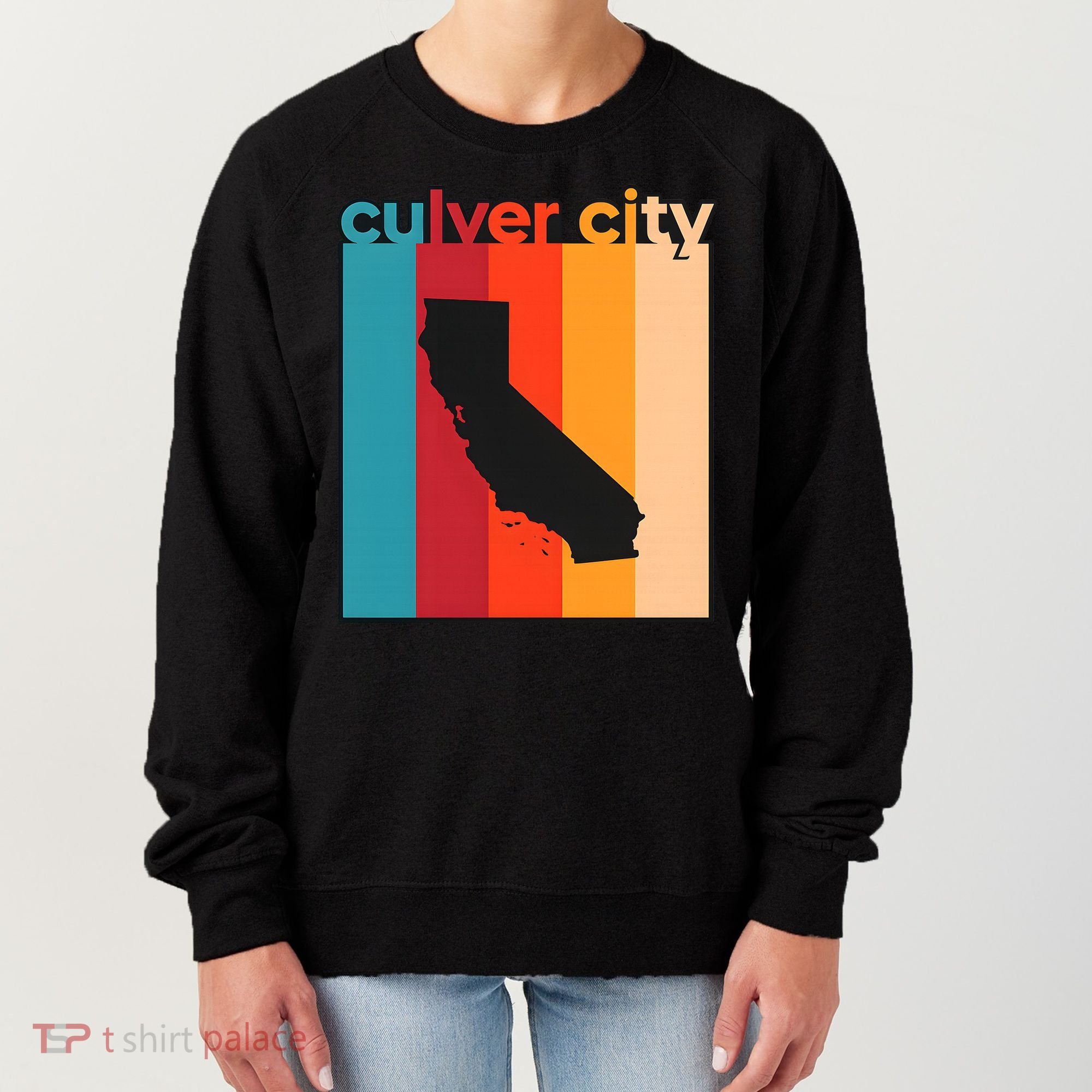 Culver City Retro California Women's Sweatshirt