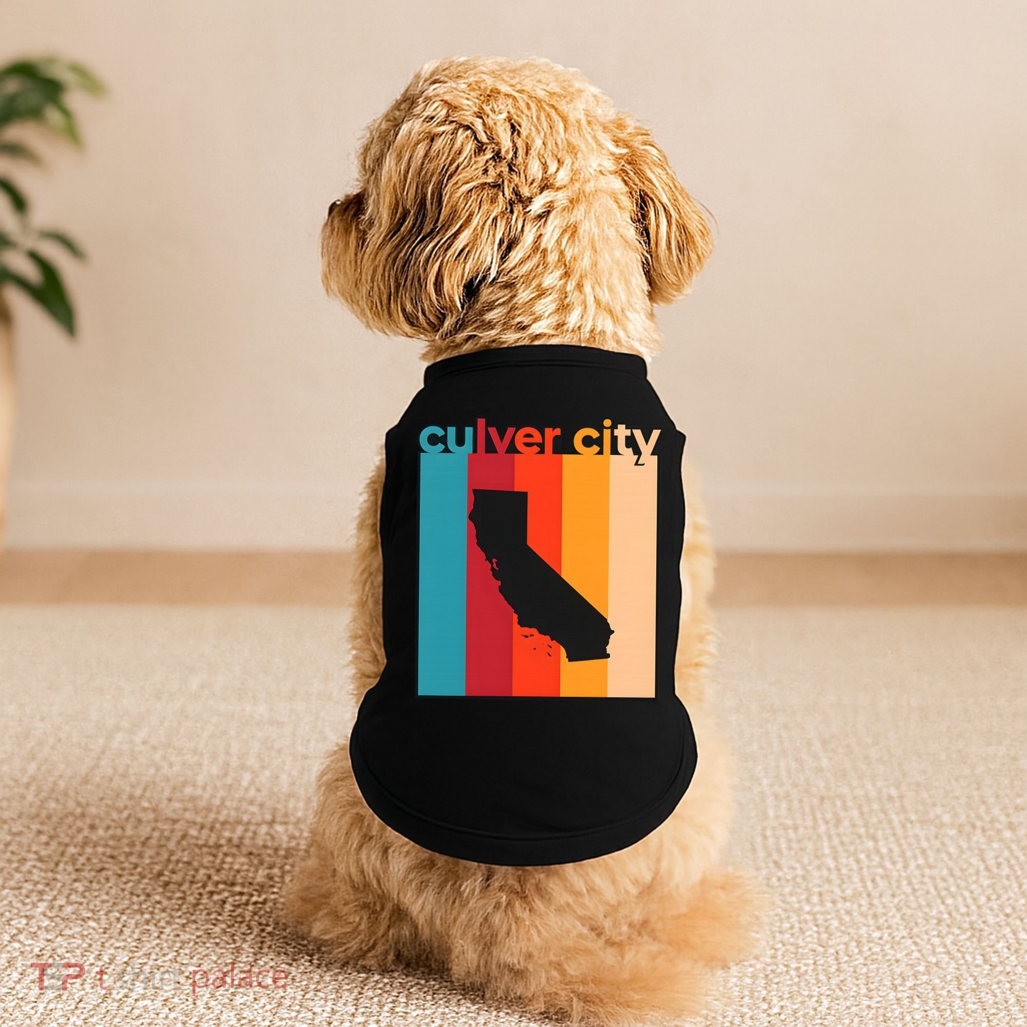 Culver City Retro California Doggie Tank