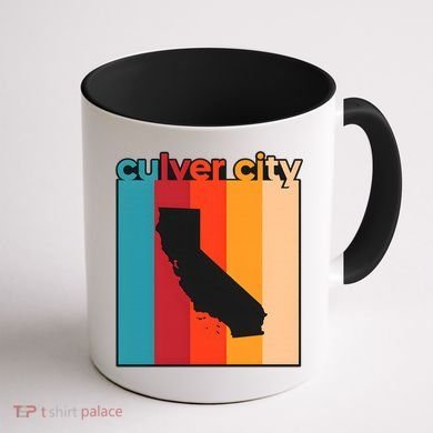 Culver City Retro California Coffee Mug back
