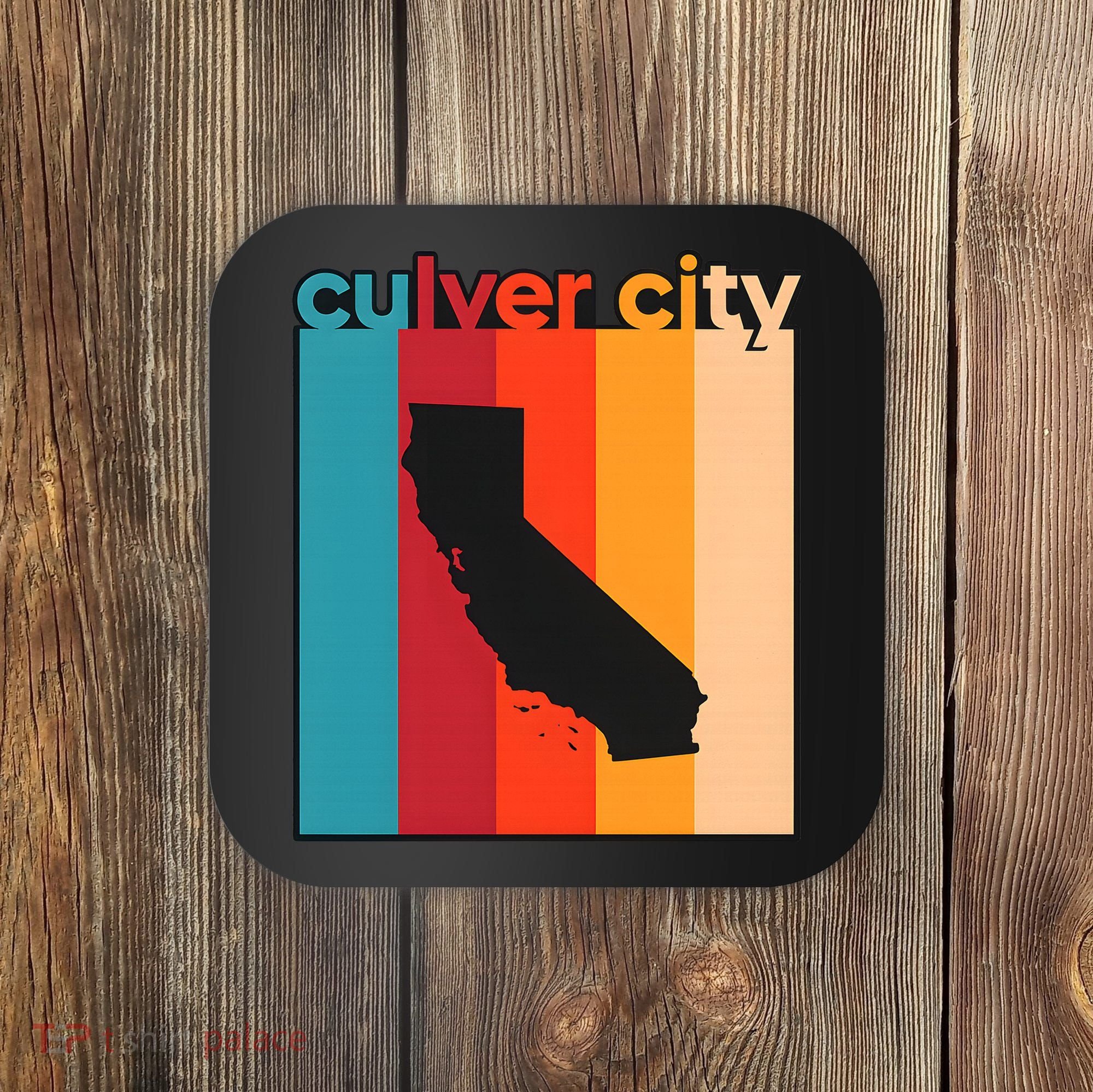 Culver City Retro California Coaster