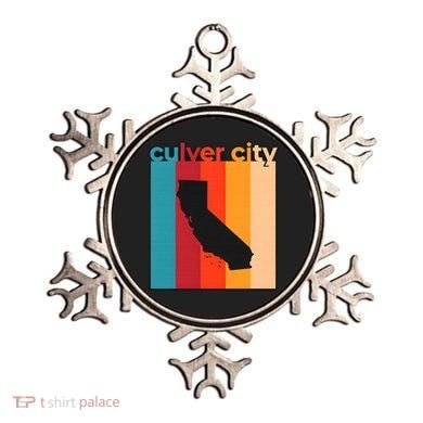 Culver City Retro California Ornament