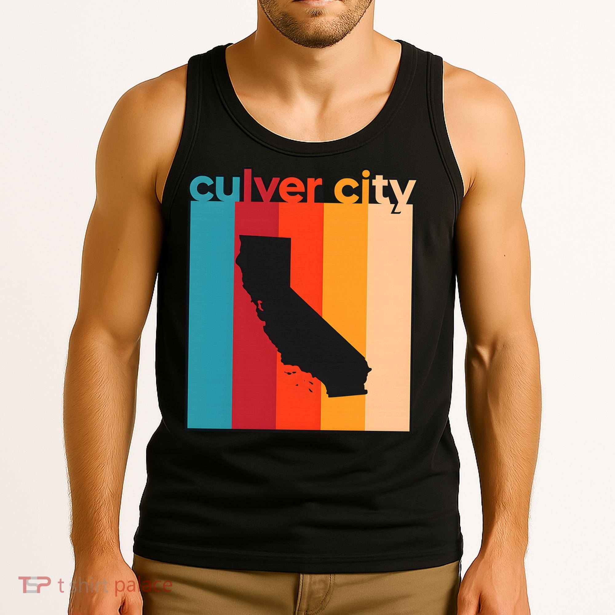 Culver City Retro California Tank Top