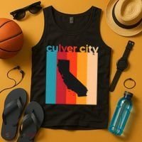 Culver City Retro California Tank Top thumb 4