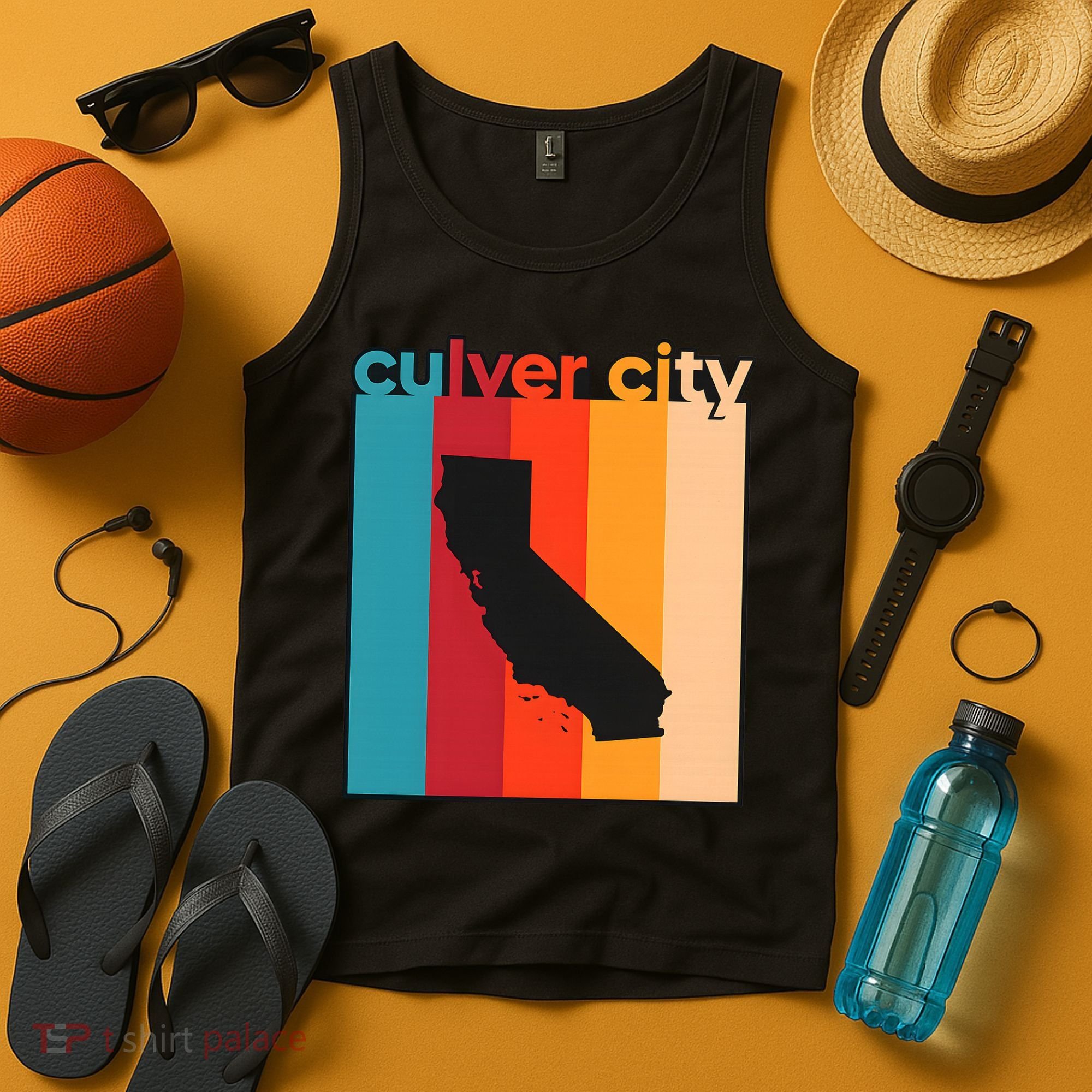 Culver City Retro California Tank Top