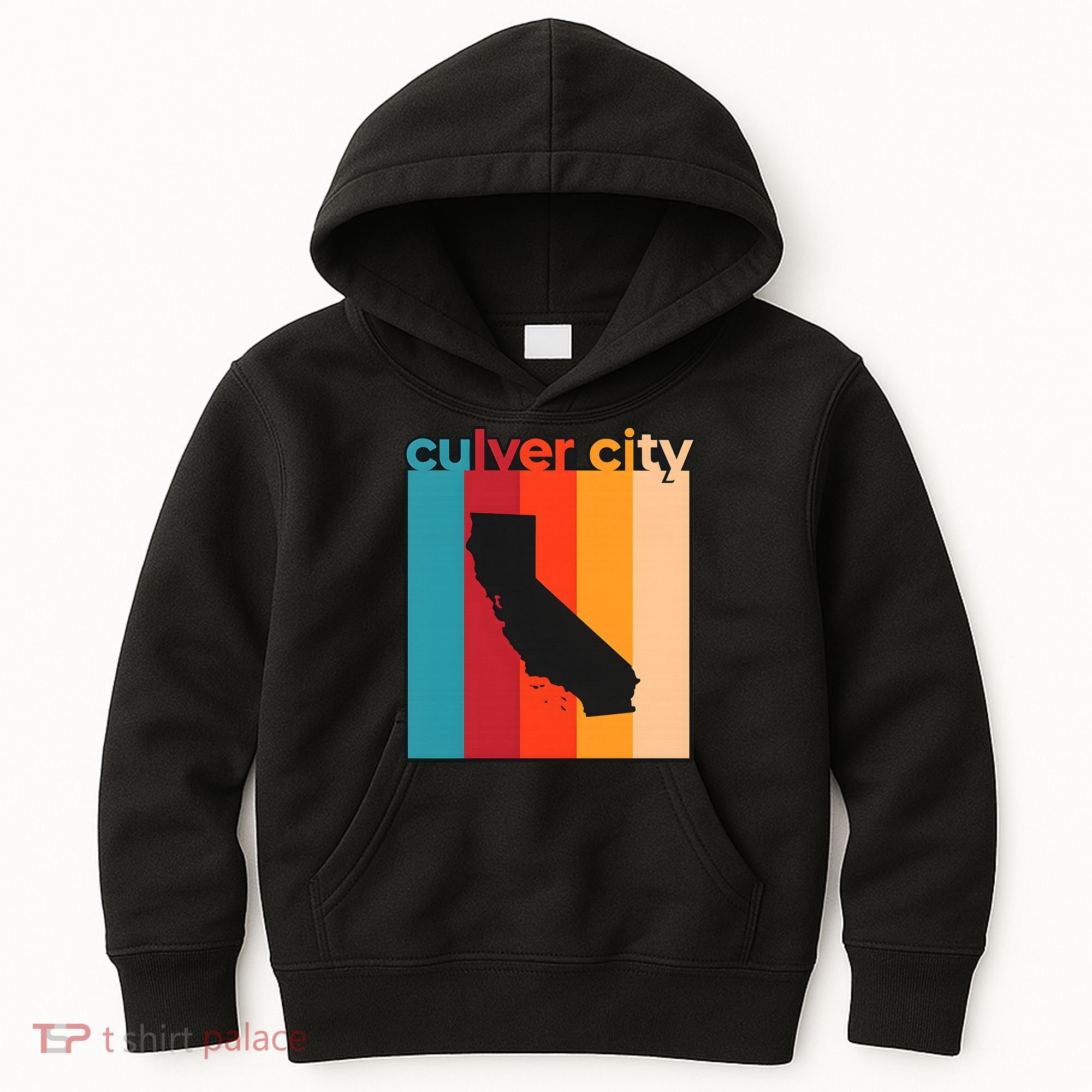 Culver City Retro California Kids Hoodie