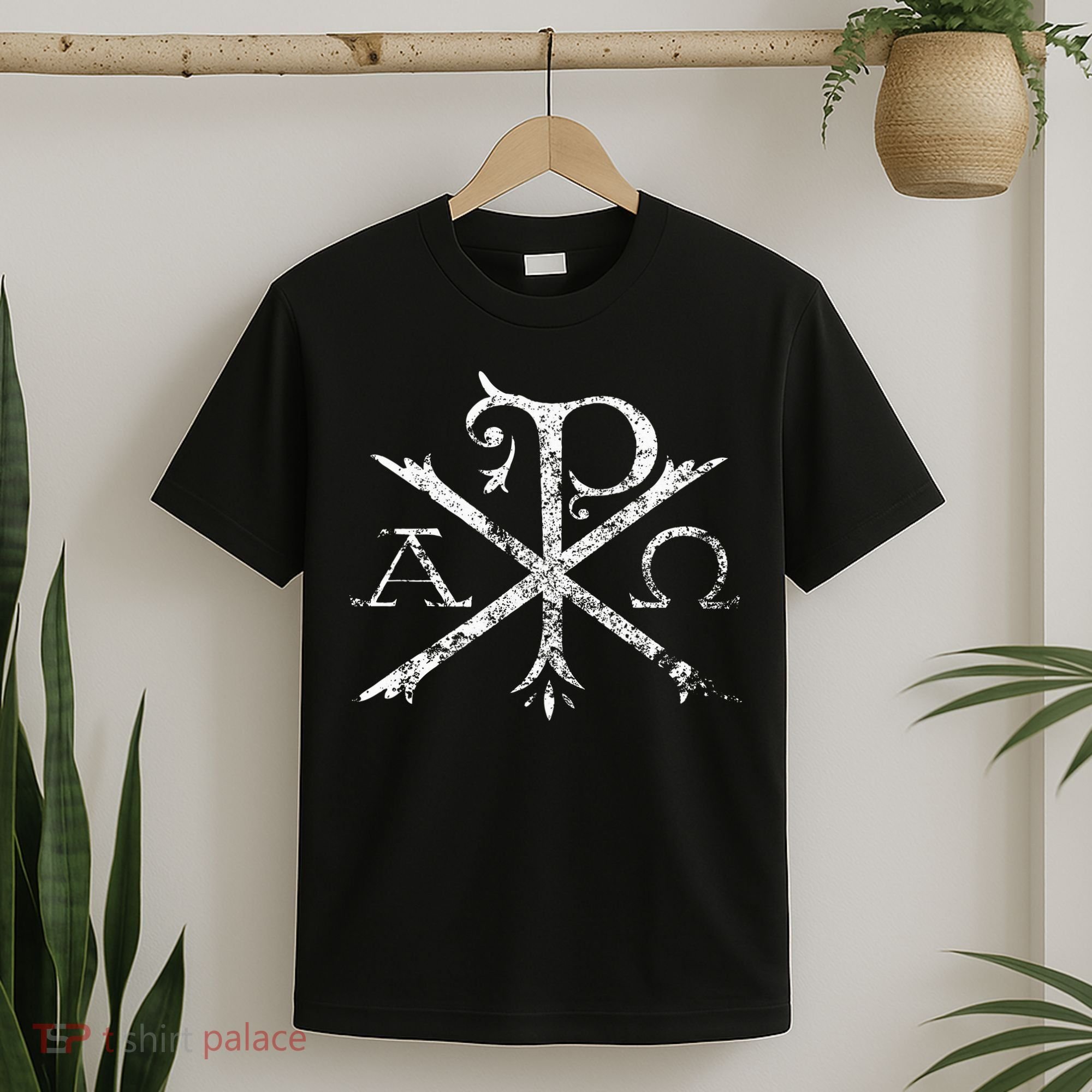 Christian Chi Rho Labarum Christogram Cross Faith T-Shirt