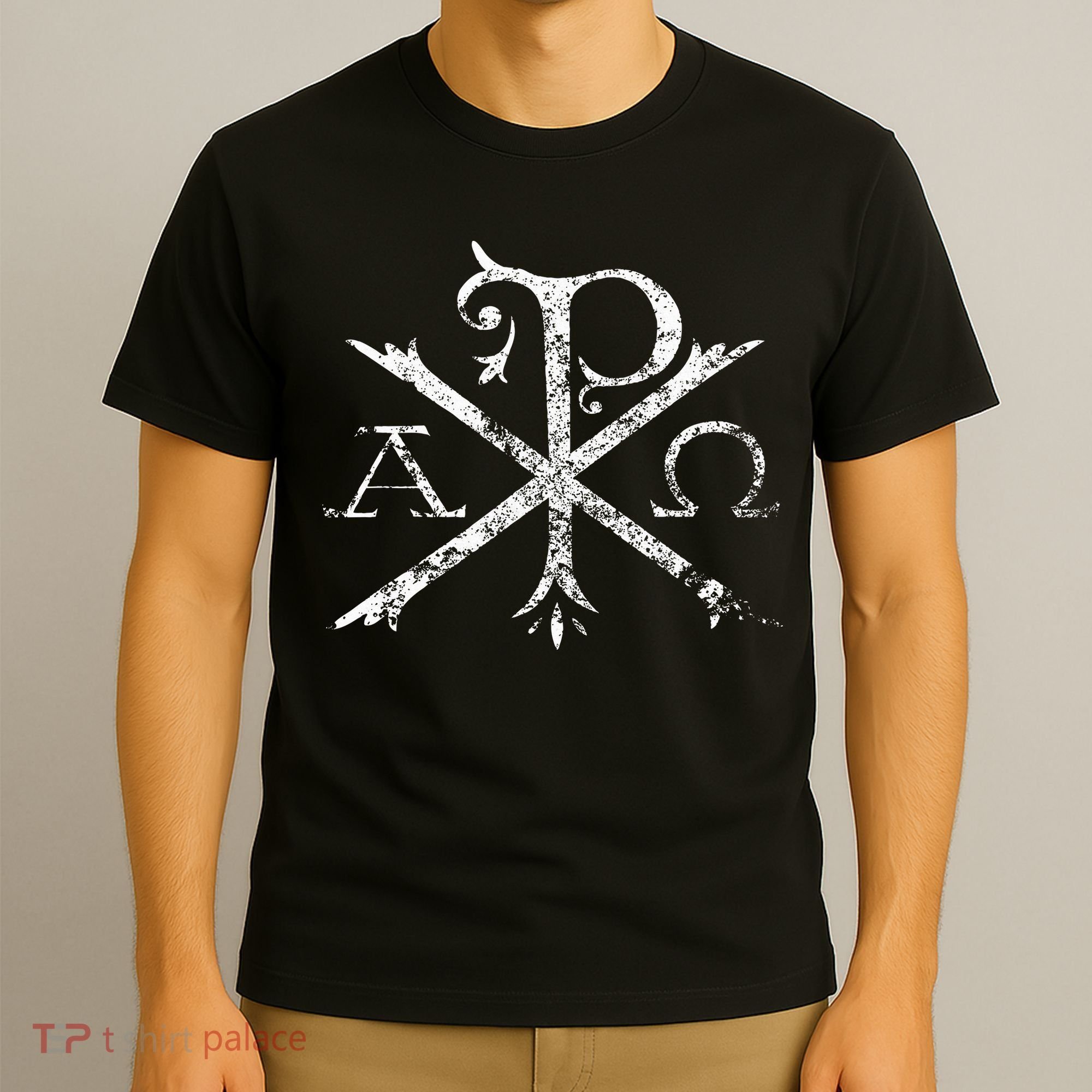 Christian Chi Rho Labarum Christogram Cross Faith T-Shirt
