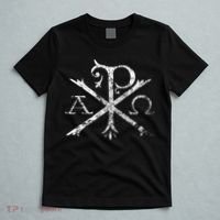 Christian Chi Rho Labarum Christogram Cross Faith T-Shirt thumb 5