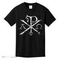 Christian Chi Rho Labarum Christogram Cross Faith Kids T-Shirt thumb 0