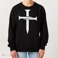 Cross Embroidered Women's Sweatshirt thumb 0