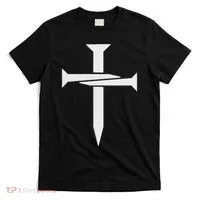 Cross Embroidered T-Shirt thumb 0