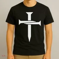 Cross Embroidered T-Shirt thumb 3