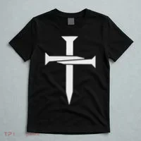 Cross Embroidered T-Shirt thumb 5