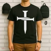 Cross Embroidered T-Shirt thumb 6