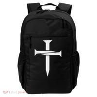 Cross Embroidered Backpack thumb 0