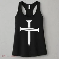 Cross Embroidered Women's Tank Top thumb 3