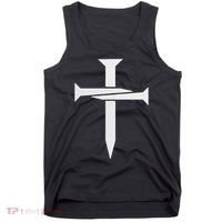 Cross Embroidered Tank Top thumb 0