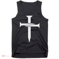 Cross Embroidered Tank Top thumb 0