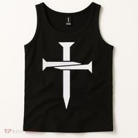 Cross Embroidered Tank Top thumb 2