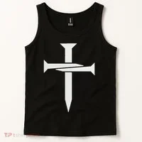 Cross Embroidered Tank Top thumb 2