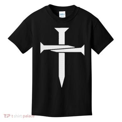 Cross Embroidered Kids T-Shirt