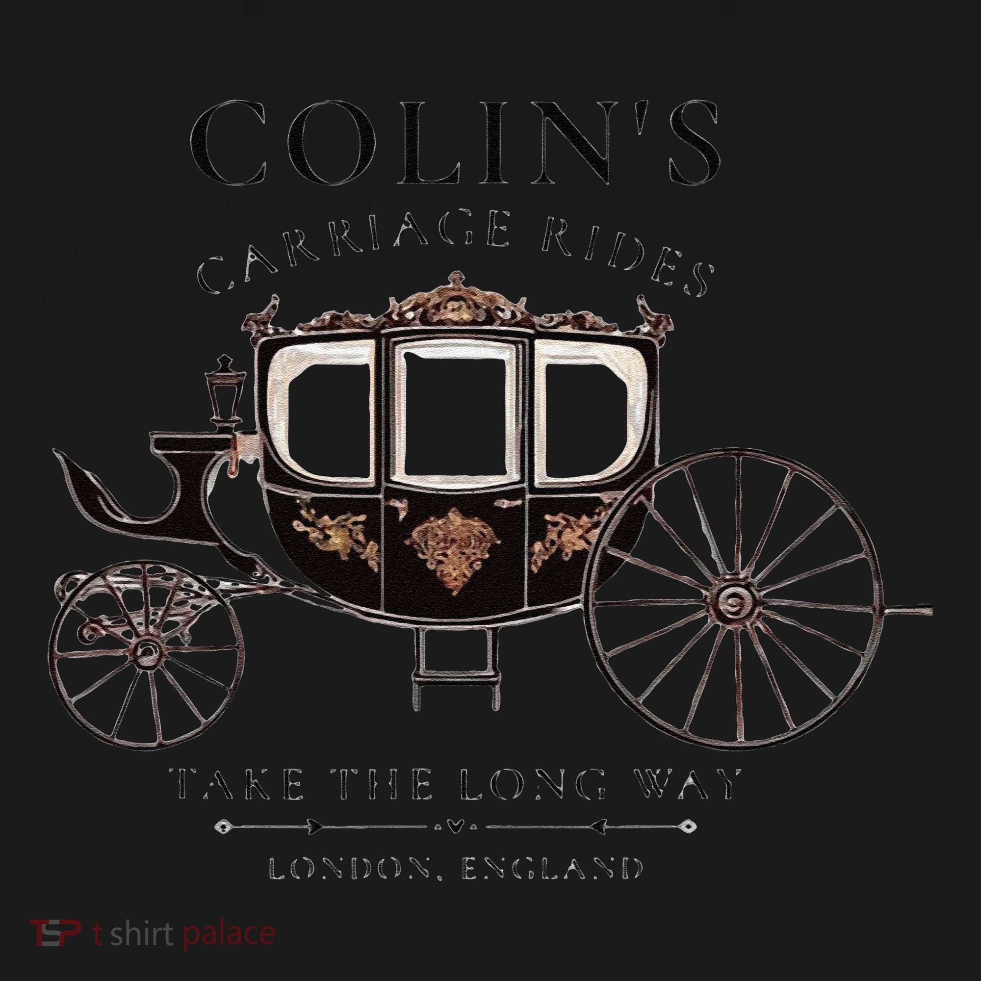 ColinS Carriage Rides Take The Long Way Tote Bag